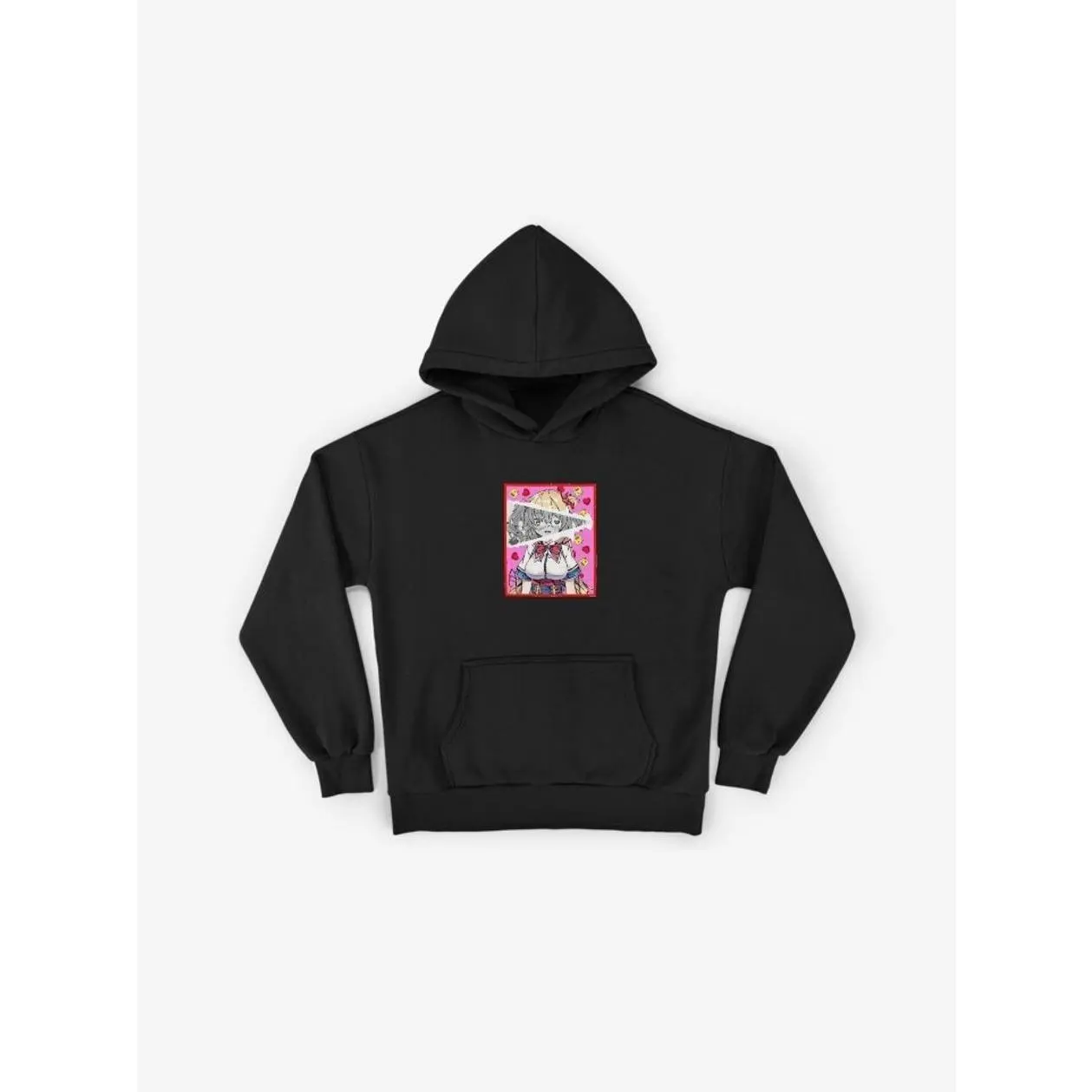 Amelia Watson Vtuber Clothing         Hololive Akai Haato HAATOCHAMA      Hoodie       Anime Chibi Sweatshirt, Hoodie