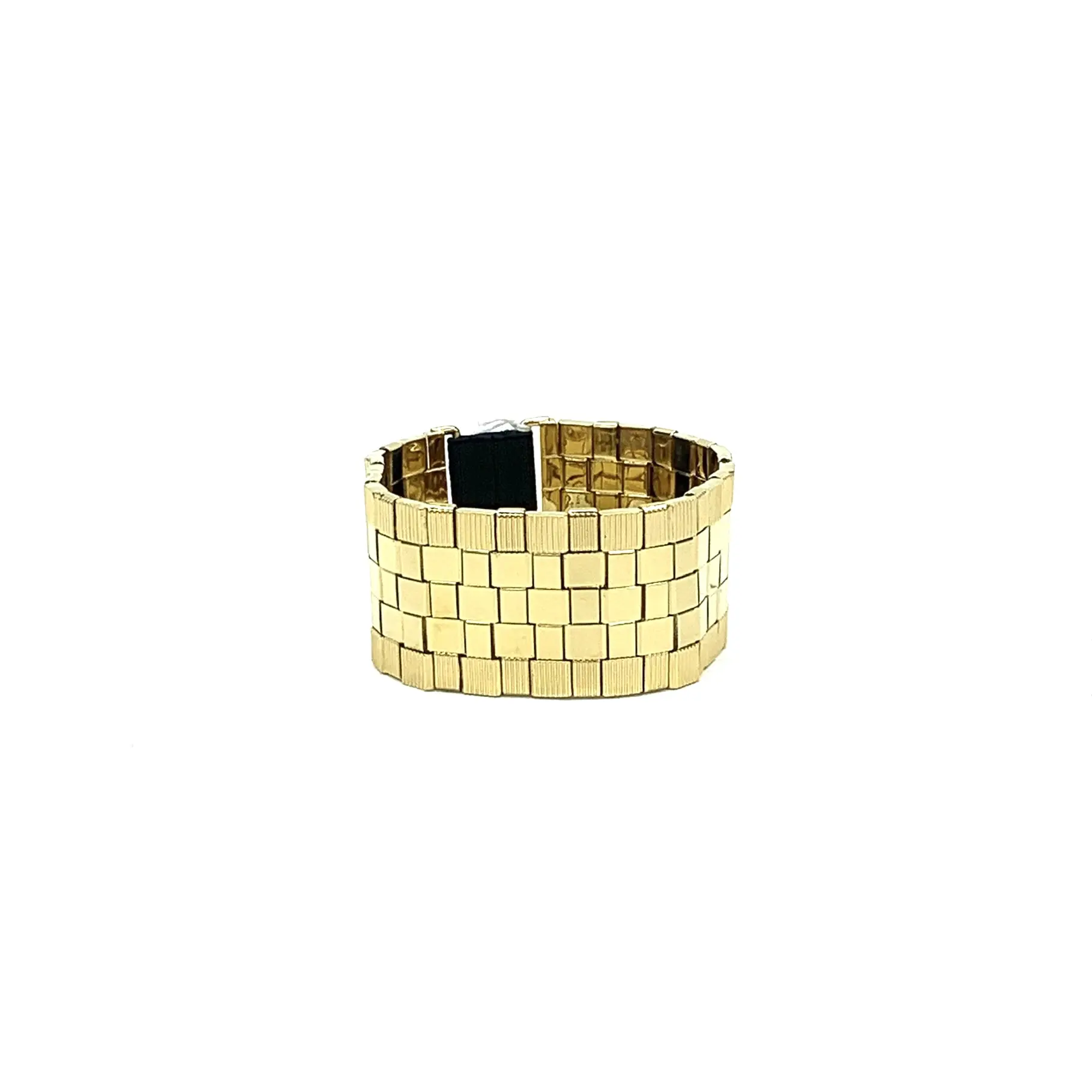 Pre-owned Chloé Brass Small Leather Goods Chloe Tilly Link Bracelet