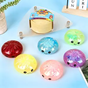 Expressive Big Dumpling Squishy Blind Box, MysecretBun Fidget Toy, Soft TPR Material, Stress Relief, UnboxingSurprise, Random Style per Pack.Valentine's Day andEaster gifts, suitable for adult to exchange gifts