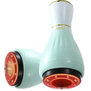 Electric Cupping Massager for Body with Suction, Microcurrent, Red Light & Heat, 12 Intensity ,Cupping Massager for Back, Neck & Shoulder Comfort