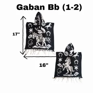 Gabancitos Artisanal Mexican Cold Weather Unisex Poncho