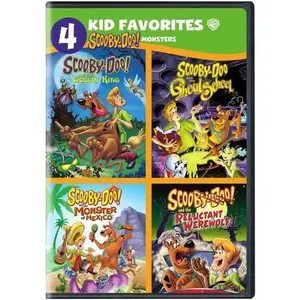 4 Kid Favorites: Scooby-Doo! Monsters  [DVD Video Disc]