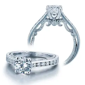 Channel Set Verragio Insignia Engagement Ring
