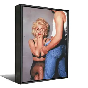 A high-quality retro charm newspaper-style wall art, nostalgic editorial poster print, black border aesthetic canvas decoration, suitable for wall decoration in bathrooms, living rooms, bedrooms, apartments and dormitories.