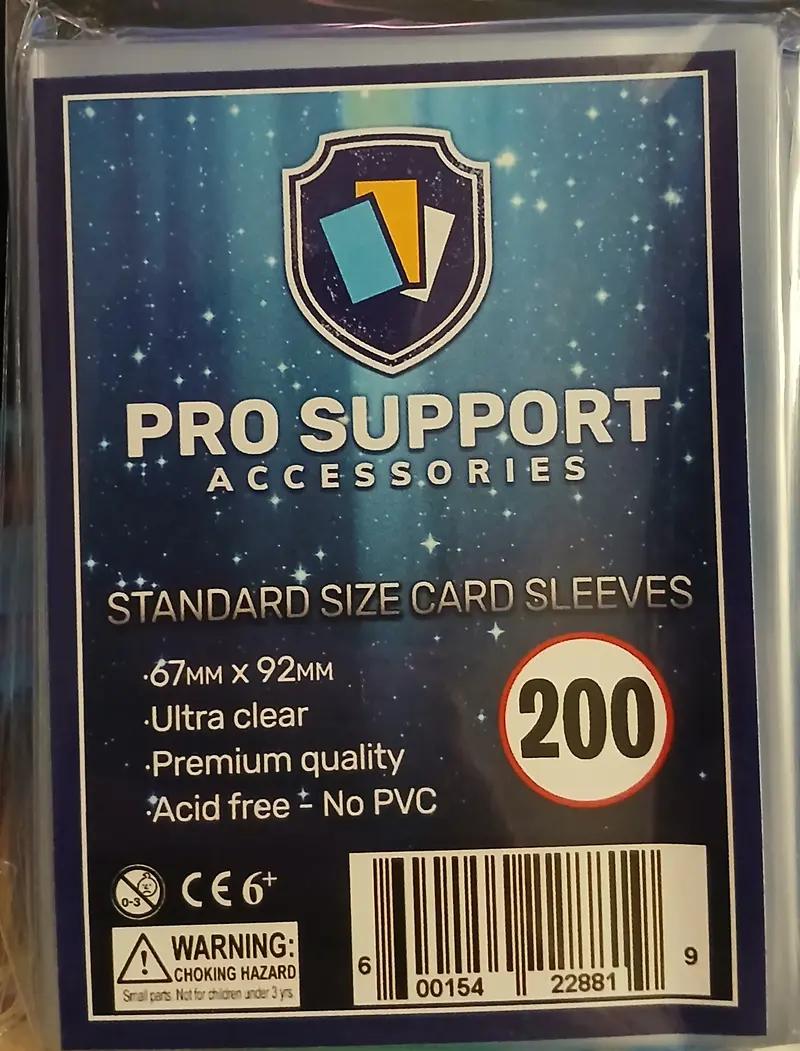 pro support card sleeves Platinum Series Card Protector Sleeves for Standard Trading Cards