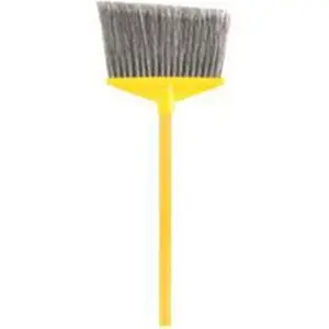 212 MAIN Angle Broom, Rubbermaid FG637528GRAY Home Care Supplies, All-Purpose Cleaning Tool with Angled Tip & Cut Shape