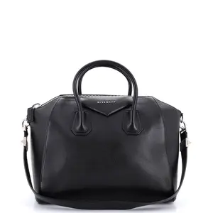 Pre-owned GIVENCHY Leather Top Handle Bags Antigona Bag Medium by Rebag