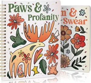 Coloring Books for Adults Relaxation - 2 Pack Swear Word Adult Coloring Book for Women - Adult Coloring Book Spiral Bound -  Funny   Gifts