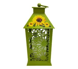 Temp-tations 11"_Harvest Lantern with Cutouts