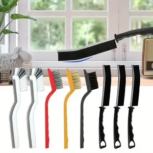 8PCS/Set Cleaning Brush Multifunctional Gap Clening Brush Durable Cleaning Brush Tool Set for Hotel Bathroom Tiles, Kitchen