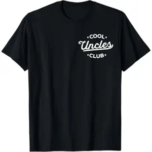 Comfort Cotton Short Sleeve T- Shirt Cool Uncles Club Best Uncle Ever Funny Pocket Fathers Day T-Shirt Sweatshirt, Hoodie, Comfort Colors