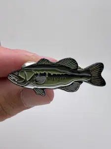 Largemouth Bass  - Fish Pin with Gift Box