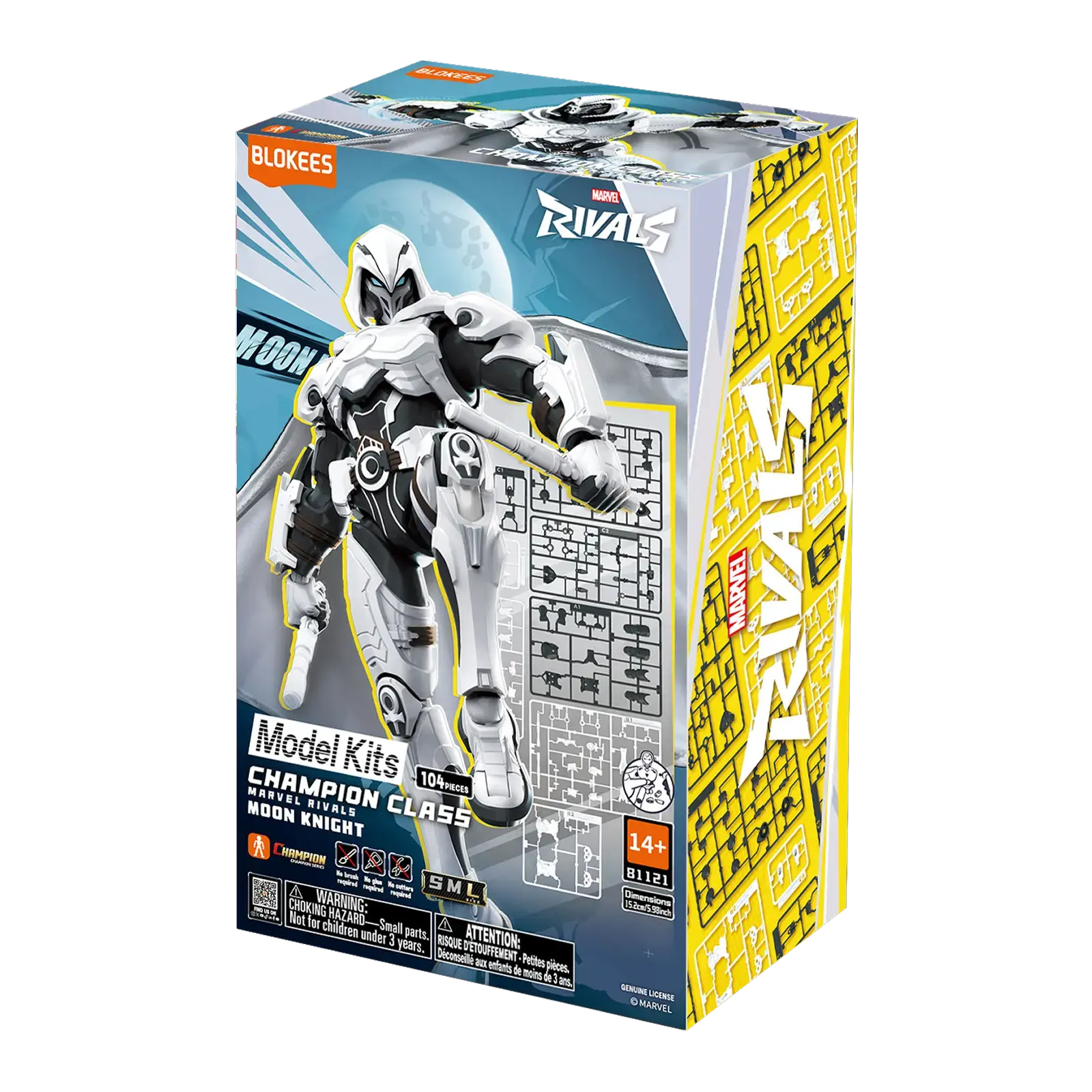 Blokees Marvel Rivals Champion Class 10 Moon Knight Model Kits