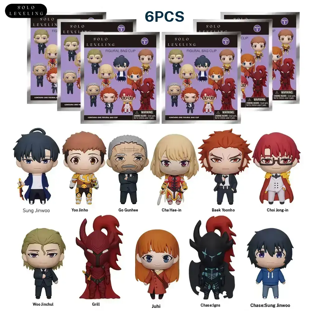 6PCS Solo Leveling Bulk Bag