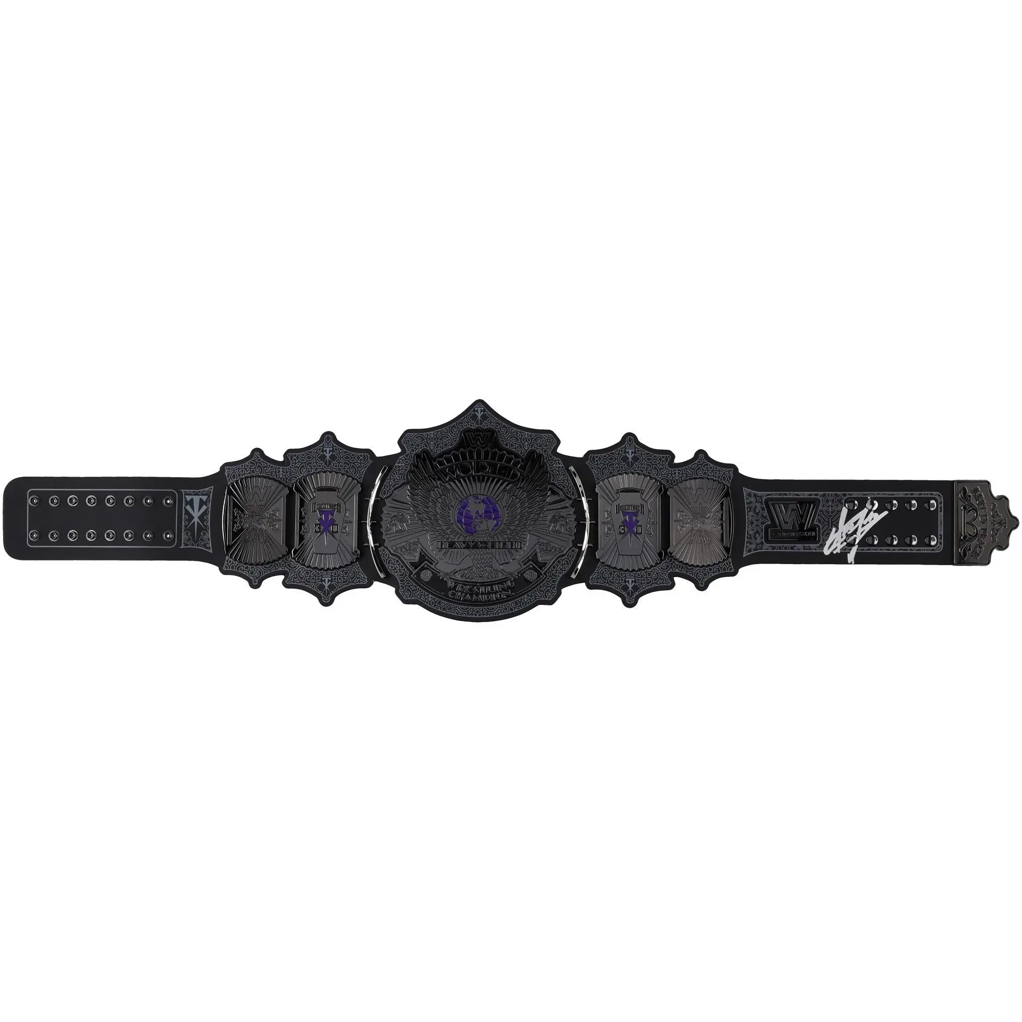 The Undertaker WWE Autographed Signature Series Replica Title Belt - Fanatics Authentic Certified