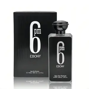 Secret Plus 6PM Ebony Spray Perfume Eau De Parfum for Men 100ml 3.4fl.oz. - Men's Fragrance
