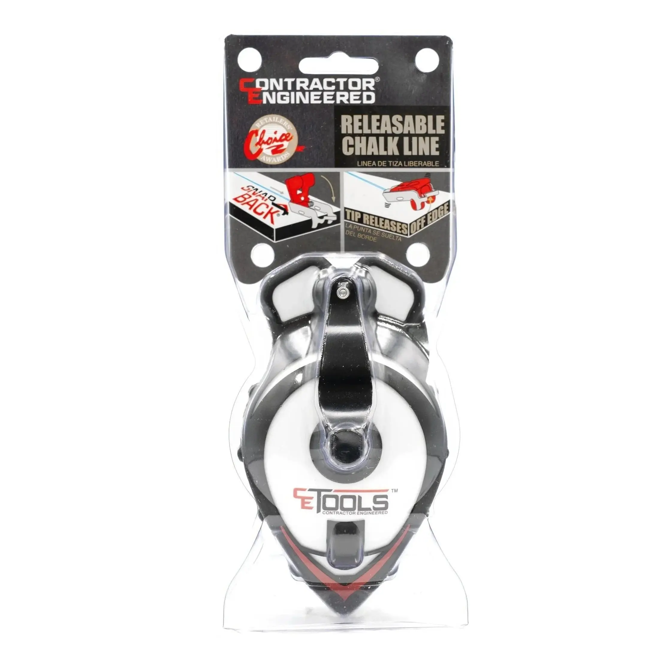 SnapBack Chalk Line with Releasable Tip®