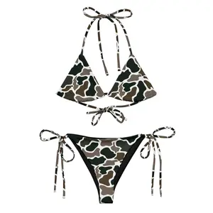 Duck Camo string bikini