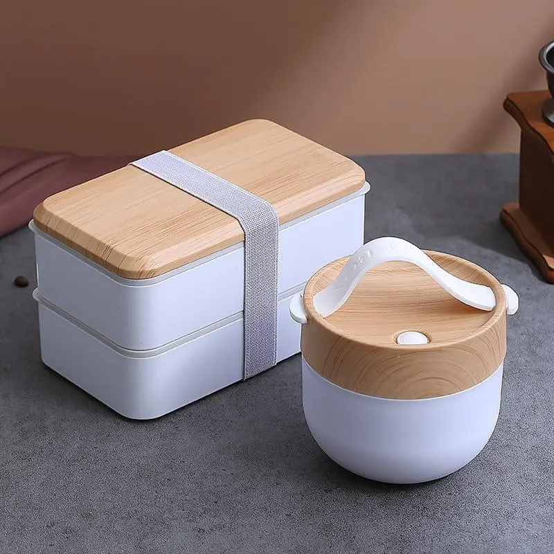Japanese Stackable Leak-Proof Lunch Box, Large Capacity Bento Box, Microwavable Bento Box, Microwave Safe, Dishwasher Clean, Ideal for Office, School, Gym, Outdoor Meals