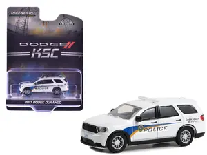 2017 Dodge Durango White with Graphics "Hobby Exclusive" Series 1/64 Diecast Model Car by Greenlight