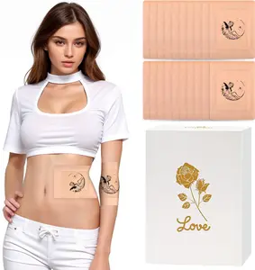 Night Elves Castor Oil Packs, 10Pcs Castor Oil Pack Wrap Size 7.9 * 5.5in with 2.5mm Thickness Cotton Flannel, No Wash for Travel Anti Oil Leakage Design   castor oil packs before and after Organiser Box Gift