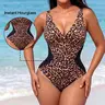 [Size Up for Best Fit] Lilylove Women's Front Twist Ruched Tummy Control Hourglass Illusion Extra Snatching Ultra-Light Fabric Shaping 1-Piece Swimsuits for Women - Plus Size Friendly, Waist Contour, Full Coverage Beach Wear for Poolside