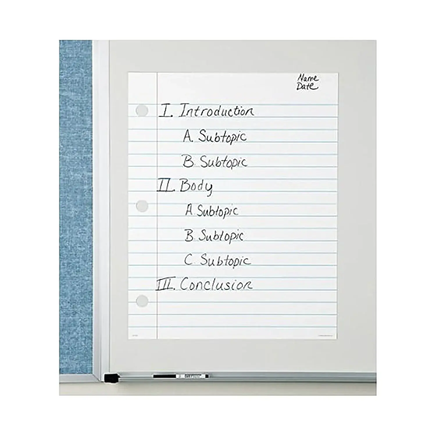 Learning Resources Magnetic Demonstration Notebook Paper Learning Resources