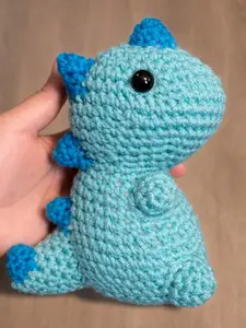 Hands Crocheted Dinosaur