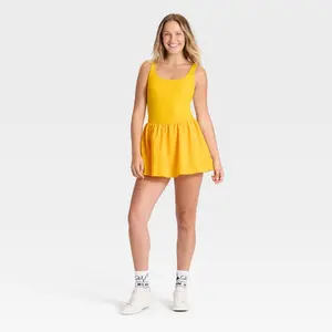 Women's Game Day Active Dress - JoyLab Yellow 2X