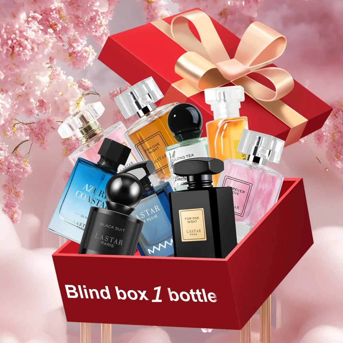 LASTAR Men’s & Women’s Perfume Mystery Box | A variety of distinctive fragrances revealed at random. Creative mystery box for personal use or gifting. One perfume will be selected and shipped randomly from nine fragrances.
