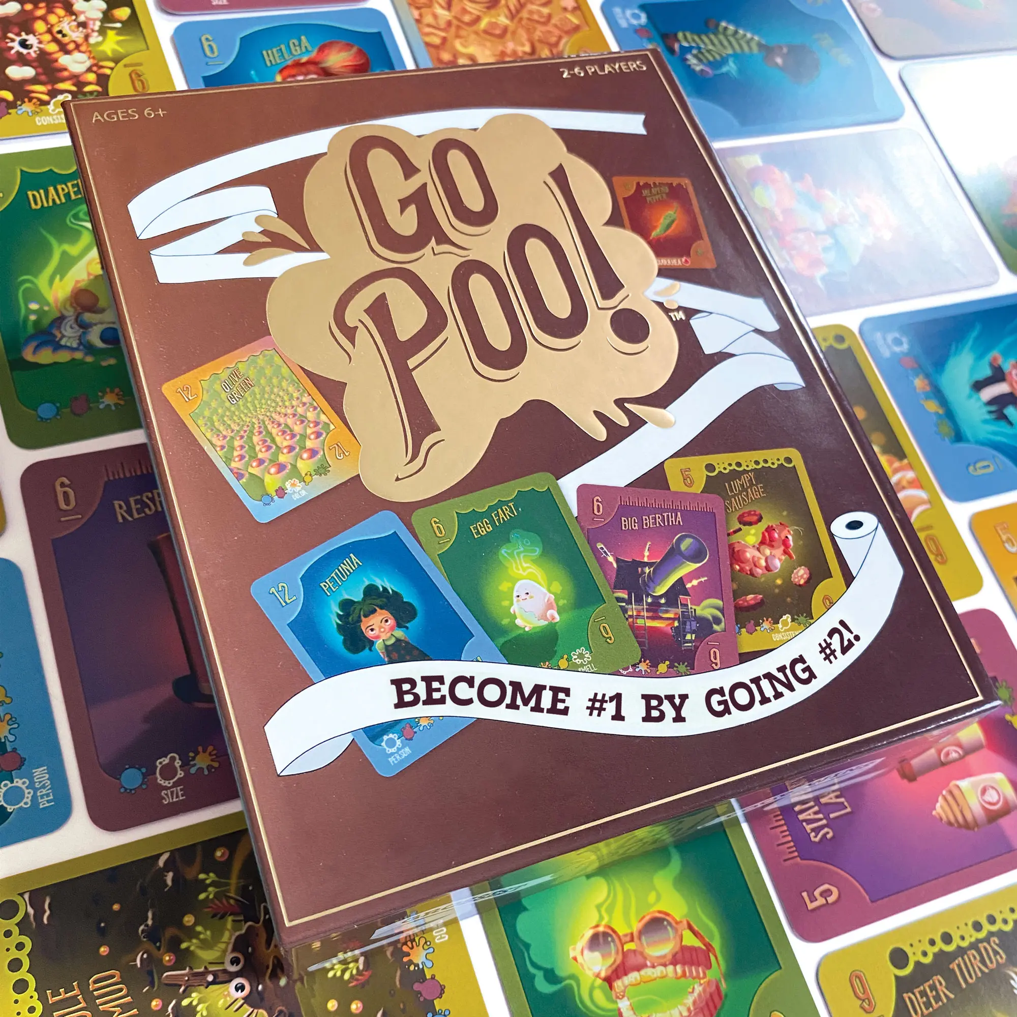 Go Poo! Family Card Game, Fun Group Play Toy for Home Entertainment, Card Games Go Poo! Family Card Game, Fun Group Play Toy for Home Entertainment, Card Games
