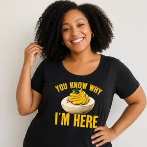 Deviled Egg Shirt Funny Food Tee Women You Know Why I'm Here Meme Humor Relaxed Fit Foodie Gift Comfy Top