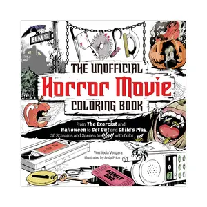 The Unofficial Horror Movie Coloring Book