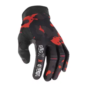 Pro X Red Camo Gloves