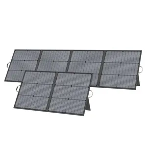 MHPOWOS 220W 110W Foldable Solar Panel Charger, 20V 40V Output Portable Solar Panel Kit, 23.5% High Efficiency Monocrystalline, IP67 Waterproof for Power Stations, RV Camping, Outdoor Off-Grid Use