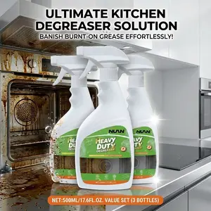 NUAN Ultimate Kitchen Degreaser – Powerful Spray for Stubborn Oil & Grease Stains