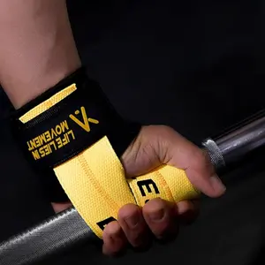 Pair of Wrist Support Straps with Assistance Band, Durable Gym Pull-Up Helper Bands, Ideal for Weightlifting and Strength Training