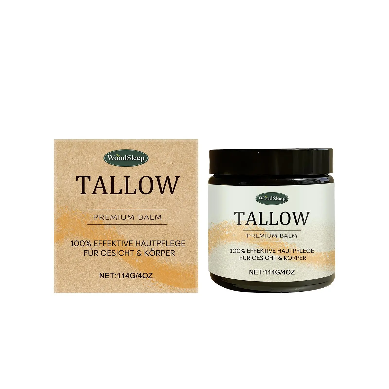 WoodSleep Beef Fat Cream, Repair Moisturizer, Relieve Dry Skin, Nourish Skin Elasticity