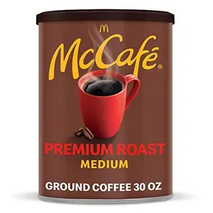 McCafe Premium Roast, Medium Roast Ground Coffee, 30 oz Canister