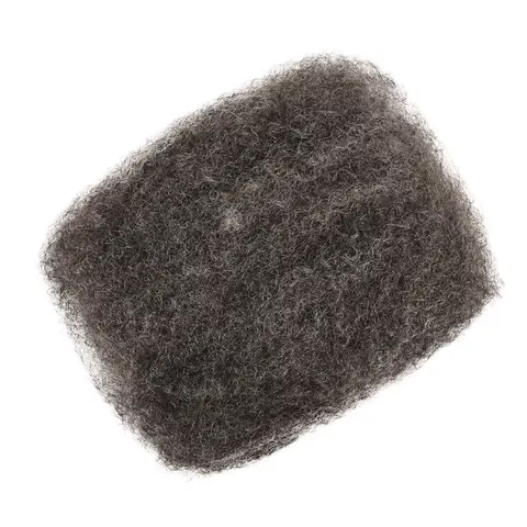 DAIXI Afro Kinky Bulks Human Hair 10 /16 Inch Salt and Pepper Extensions for Dreadlocks Repair Locs & Braids 50g/Pack #tiktokshopstockup