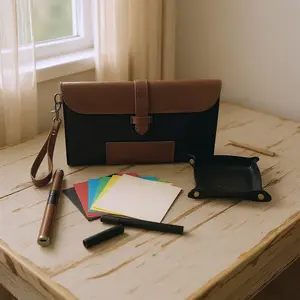 Leather Manifestation Kit - Black 2-tone