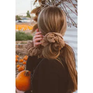 Brown Sugar Jumbo Scrunchie