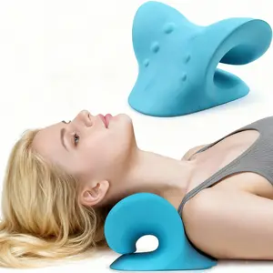 Neck and Shoulder Relaxer, Neck Stretcher Pillow, Device for TMJ Pain Relief, Gift for Boyfried Girlfriend