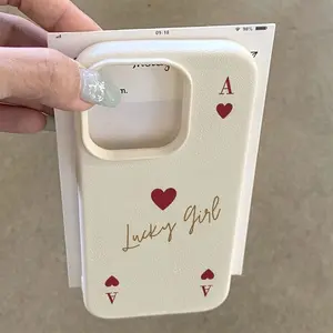 Creative Letter a Pattern Phone Case, Durable Floral Element, Shockproof Textured Cover for iPhone 15/16 Series