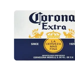 Corona the Ultimate Rectangle Sticker for Anywhere & Anything Minimal Tech Style | Waterproof | Perfect Fit for Laptops & Accessories