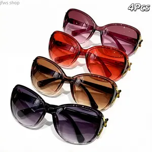 Y2K Oversized Round Tortoise Shell Eyeglasses for Women, Lightweight Stylish Frames with Colored Tinted AC Lenses for Driving Travel And Daily Wear