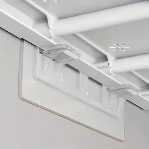 2pcs, Shelf Support Peg, Self Adhesive Clips, Partition Pin For Kitchen Cabinet Book Shelves Closet Brackets Clapboard Layer, Kitchen Cabinet Helper