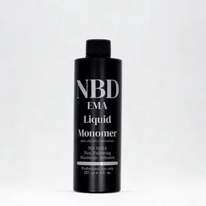 8 oz NBD Professional EMA Acrylic Nail Monomer/Liquid - Low Odor, 8 oz