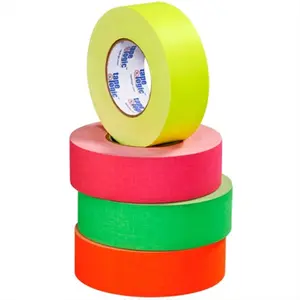Tape Logic  2 in. x 50 Yards Fluorescent Pink Tape Logic 11 mil Gaffers Tape - 24 Per Case