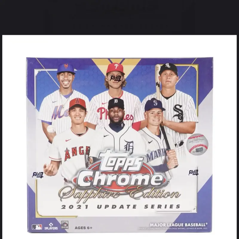 PYN Break - 8x 2021 Topps Chrome Update Sapphire Edition Baseball Hobby Boxes